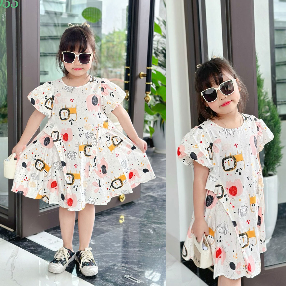 Váy đầm dự tiệc tiểu thư sang chảnh - Dương Fashion